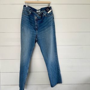 Abercrombie & Fitch Women’s 20L Curve Love 90s Straight Ultra High Rise Jeans
